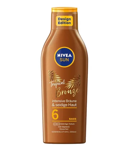 NIVEA SUN Tropical Bronze Sonnenmilch SPF 6