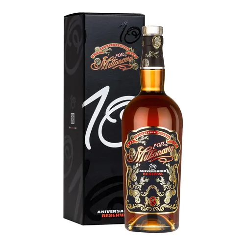 Millonario 10 Aniversario Reserva in Geschenkverpackung 40,0 % vol 0,7 Liter