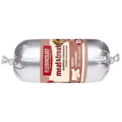 Fleischeslust Meat & Treat Rinderleberwurst Singleprotein | 200g