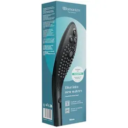 Womanizer Wave Duschkopf Black 27 cm