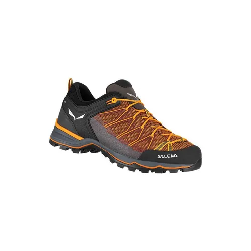Salewa Mountain Trainer Lite Herren Wanderhalbschuhe - Blau, Größe 6 - Wanderschuhe für technische Zustiege, leicht und flexibel, mit 3F System für optimale Passform und Climbing Lacing für präzise Schnürung.