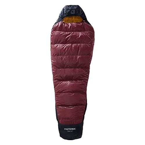 Nordisk Oscar +10° Mummy Schlafsack M schwarz/rot