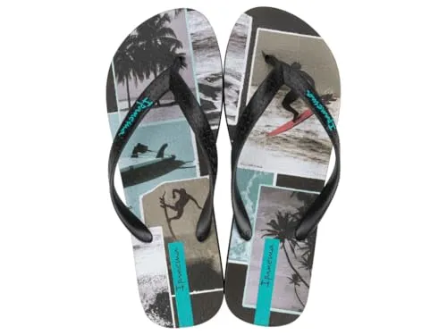 Ipanema Summer V Ad, Flip-Flops für Herren, Schwarz/Blau, 39 EU