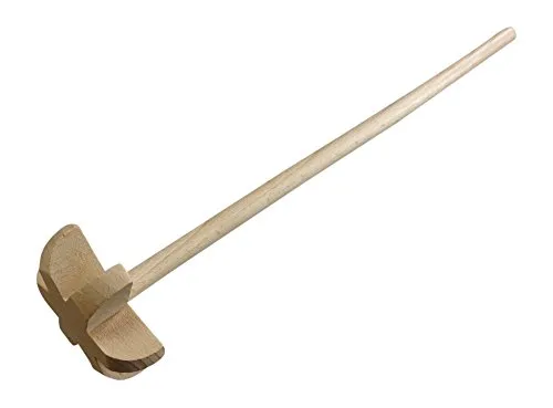 Holzquirl 50cm, Kopf 9,5cm