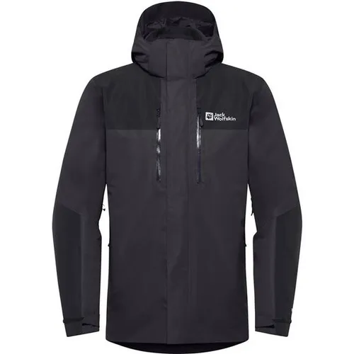 Jack Wolfskin Herren Jasper 3in1 Jkt M, Phantom, 3XL EU - Funktionsjacke mit innovativem 3in1-System, isolierender Innenjacke und vielseitigen Tragemöglichkeiten für jedes Wetter.