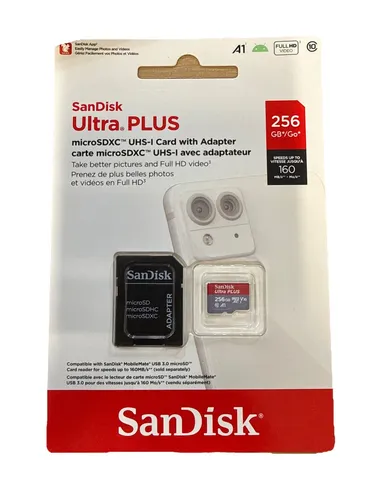Produktbild SANDISK Ultra® PLUS microSDXC™-UHS-I-Karte 256 GB