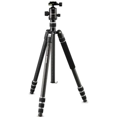 CULLMANN NANDO 580MC RB8.5 Carbon Reisestativ - Leichtgewicht Reisestativ mit CNC-gefrästen Verschraubungen für hohe Stabilität und kompakte Abmessungen – ideal für Fotografen unterwegs.