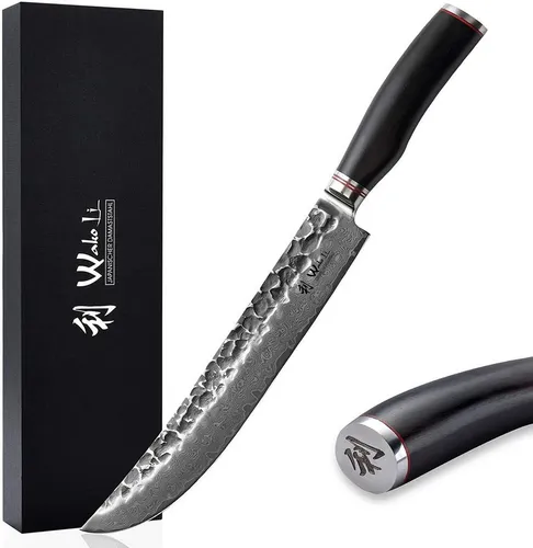 Wakoli Ebo Tranchiermesser 25 cm aus Damaststahl von Wakoli