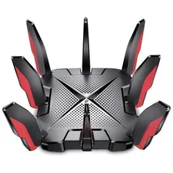 TP-LINK ARCHER GX90 - Tri-Band Wi-Fi 6 Router - Router mit Tri-Band (2,4 GHz und 5 GHz) und einer maximalen Datentransferrate von 6600 Mbit/s. Ideal für hochleistungsfähiges Streaming und Gaming in großen Haushalten.