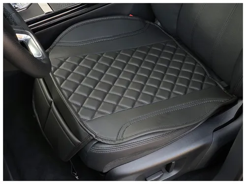 Sitzauflage Schwarz Kunstleder passend für Ford C-Max OT404