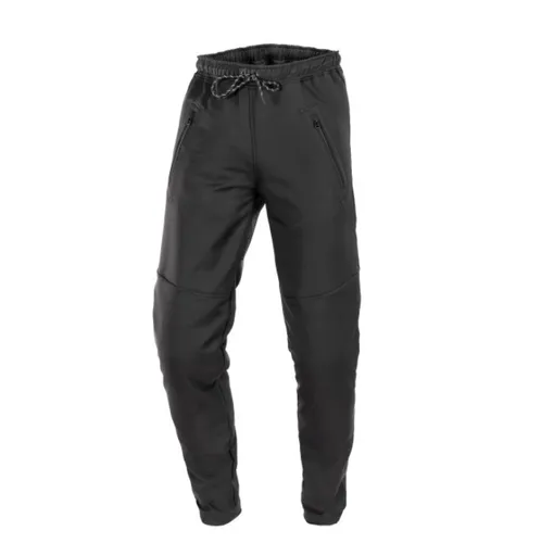 Büse Relax Jogger - Strapazierfähige Textilhose für Motorradfahrer - Schwarz - XL - Motorradhosen mit atmungsaktivem Netzinnenfutter und Antirutschmaterial am Gesäß für optimalen Komfort und Sicherheit. Ausgestattet mit höhenverstellbaren Knieprotektoren und nachrüstbaren Hüftprotektoren.