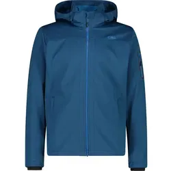 CMP Herren Light Softshell Jacke (Größe L, blau) - Funktionsjacke aus winddichtem, wasserabweisendem Material – ideal für aktive Outdoor-Aktivitäten.