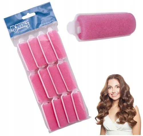 12x Lockenwickler 22mm Gänseblümchen Haarroller Wellenformer Papilotten