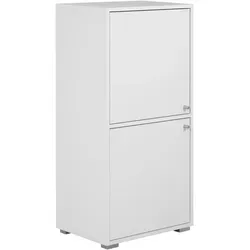 Finori Regal Fyn 20D - Modernes Wandregal in Weiß - Regal in moderner Optik, inkl. Wandbefestigung für platzsparende Aufbewahrung. Pflegeleicht und einfach zu montieren, ideal für jeden Raum.