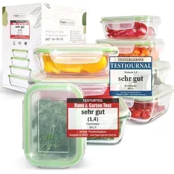 Fresh Master Frischhaltedose 16-tlg. Glas Set von Fresh Master