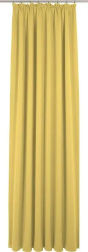 Adam Vorhang Uni Collection light (1 St), Kräuselband, blickdicht, aus 100% Bio-Baumwolle