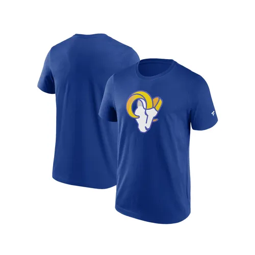 Los Angeles Rams Primary Logo T-Shirt - Stylisches Herren T-Shirt mit dem ikonischen Logo der Los Angeles Rams. Hergestellt aus 100% Baumwolle für hohen Tragekomfort. Perfekt für Fans und Freizeit!