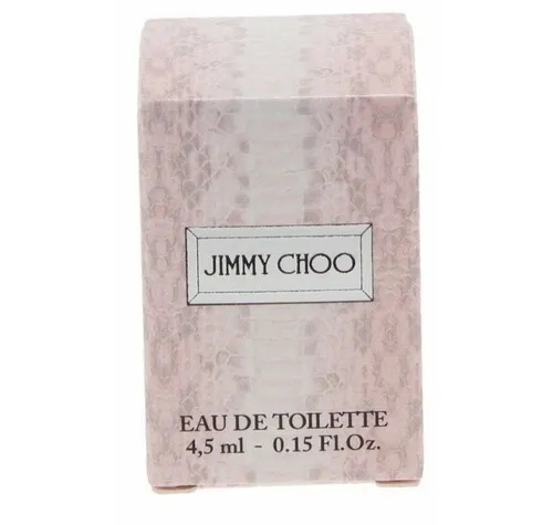 Jimmy Choo Eau de Toilette 4.5ml – Blumig-fruchtiger Duft - Entdecken Sie den blumig-fruchtigen Duft von Jimmy Choo, perfekt für jeden Tag. Mit frischen Noten von Birne und Ingwer, ergänzt durch elegante Taif-Rose und exotische Orchidee, ist dieses Eau de Toilette ideal für stilbewusste Frauen.