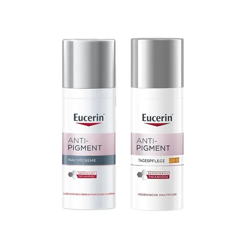 Eucerin® Anti-Pigment Tag & Nacht Set - Jetzt 20 % mit dem Code eucerin20 sparen