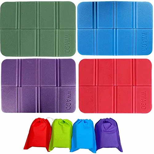Stück Faltbares Sitzkissen Outdoor, Wasserdicht Faltbar Thermo Tragbar Wandern Camping Klappsitz Isolierende Sitzunterlage für Garten Camping Picknick Wander Hunting Garten 4