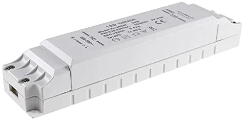 LED Trafo 230V auf 12 Volt - 80Watt - Schienen- & Seilsysteme, ideal für LED Lampen mit einfachem Anschluss und umfassendem Schutz vor Überspannung und Kurzschluss.