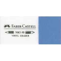 Faber-Castell Radierer KOMBI 7082-30 188230 18x12x41mm weiß/blau