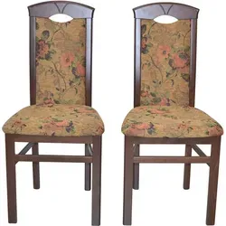Esszimmerstuhl HOFMANN LIVING AND MORE, braun, 2er Set