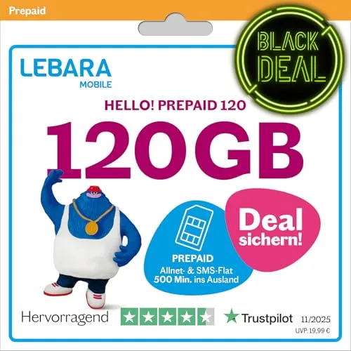 Handy-Prepaid- & -SIM-Karten von Lebara