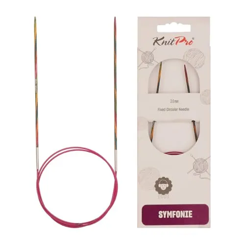 KnitPro K20980 Rundstricknadel, Wood, Mehrfarbig, 2 mm