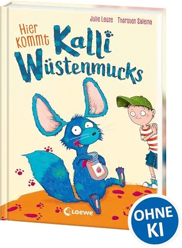 Hier kommt Kalli Wüstenmucks (Band 1): Bedrohte Tierart sucht neues Zuhause! Lustiges Erstlesebuch zum Vorlesen und Selberlesen ab 7 Jahren