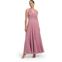 Vera Mont Damen Abendkleid mit Plissee 36, Desert Rose in pink von Vera Mont