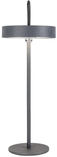 näve Außen-Tischleuchte ELLA mit Memoryfunktion - Dimmbares LED-Modell für den Outdoor-Bereich, mit abnehmbarem, magnetischem Schirm und Touch-Funktion für flexibles Lichtdesign.