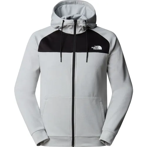 The North Face Mens Reaxion Fleece F/Z Hoodie - Funktionsjacke für Herren, ideal für Fitness und Training, mit wärmendem Fleece, verstellbarer Kapuze und optimaler Passform für Bewegungsfreiheit.