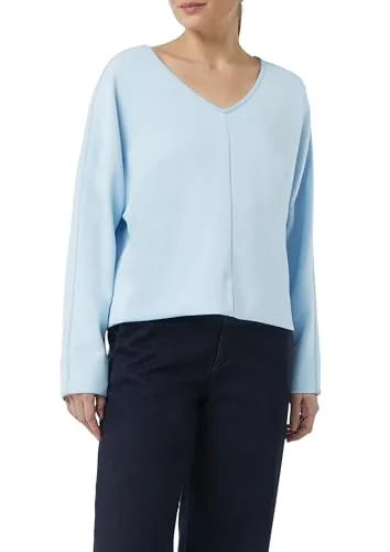 Comma Weiches Relaxed-Fit-Sweatshirt mit Fledermausärmeln