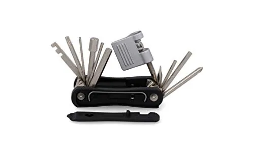 FISCHER 50405 Multifunktionswerkzeug E-Bike 15 teilig | Multitool | Werkzeuge für E-Bikes | Reparatur Set | Fahrradwerkzeug | Werkzeugset