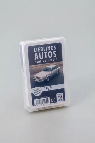 Auto Quartett 1979 Baujahr Geburtsjahr 47. Geburtstag Geschenk Spielkarten Neu