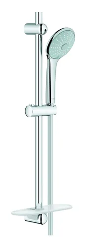 Grohe Euphoria 110 Massage Brausestangenset - 3 Strahlarten, 600 mm Chrom - Brausen mit 3 Strahlarten für ein individuelles Duscherlebnis, ideal für Entspannung und Komfort im Badezimmer.