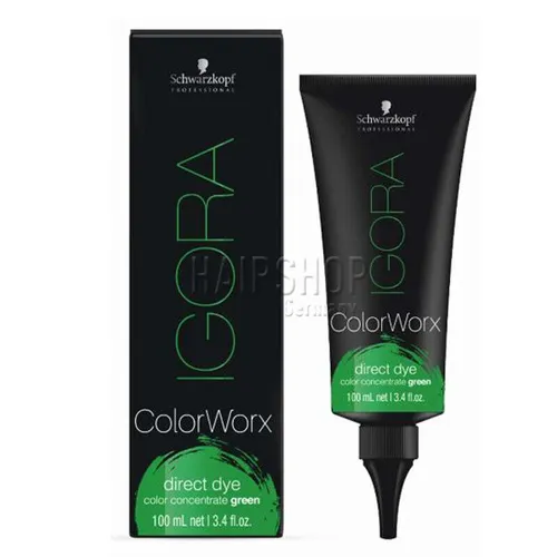 Schwarzkopf Professional Igora ColorWorx direct dye Grün 100ml
