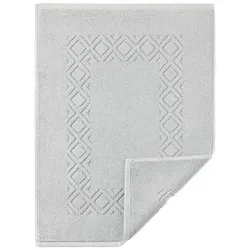 Egeria Badematte Denver 50x70 cm | grey - grau in silber von Egeria