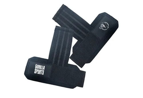 GORILLA SPORTS Handbandage - Paar, Gepolstert, Antirutsch - Lifting Straps, Krafttraining, Gym (1-tlg)