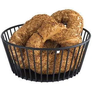 APS Obstschale Urban 30411, Metall, schwarz, 20 x 8,5cm in schwarz von APS