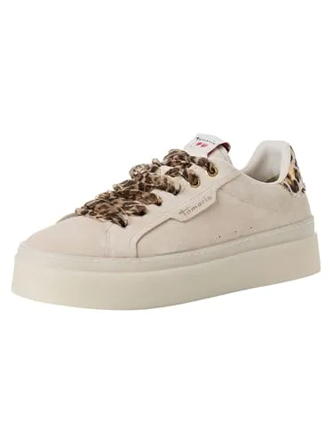 Tamaris Damen Sneaker Low, braun, 39 EU in beige von Tamaris