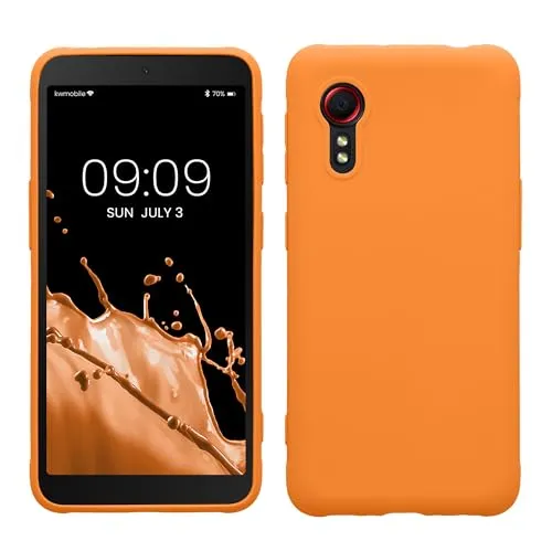 kwmobile Handyhülle für Samsung Galaxy Xcover 5 Hülle in orange von kwmobile