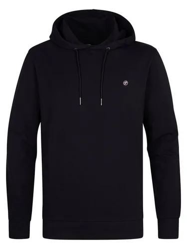 Kapuzensweatshirt von PETROL INDUSTRIES für Herren, Gr. XXL, schwarz - Herren-Sweatshirt mit Logo von Petrol Industries, casual und taillenbedeckt. Die elastische Sweat-Qualität sorgt für hohen Tragekomfort.