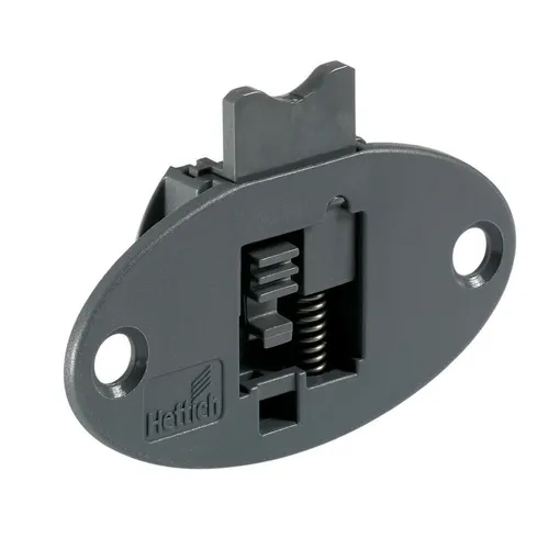 Führungsteil SlideLine 55 Plus zum Anschrauben grau HETTICH von Hettich