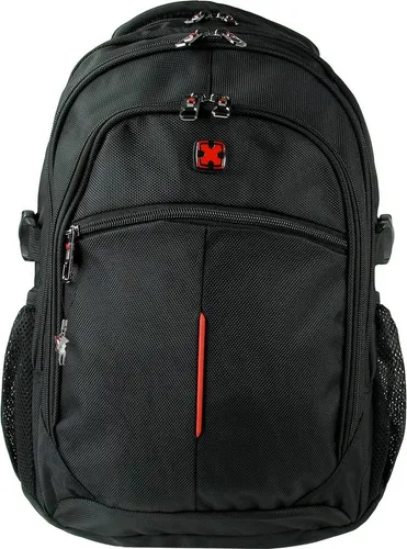 Travel N Meet Reisetasche: Freizeitrucksack für Herren - Robuster Freizeitrucksack aus strapazierfähigem Polyester, ideal für Beruf und Freizeit. Mit Laptopfach und praktischen Fächern, plus bequem gepolsterten Trägern für höchsten Tragekomfort.