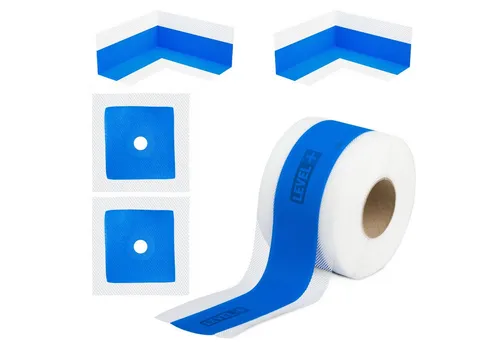 Level+ Fugendichtband Bandset Dusche Balkon Dichtband Dichtbahn Duschelement Ecken B9