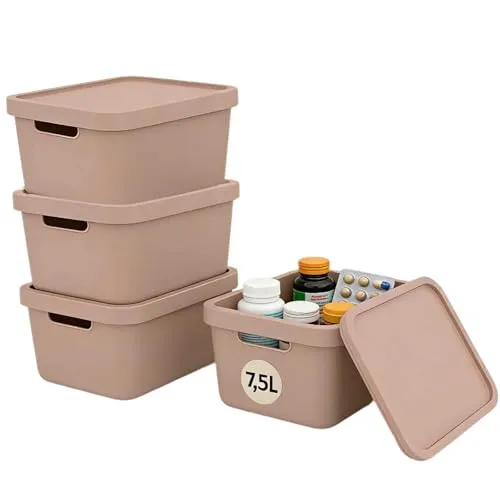 Plastard Aufbewahrungsbox 7,5 in pink von Plastard