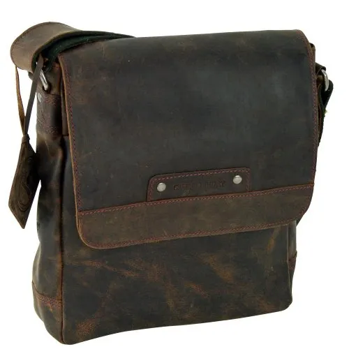 Greenburry Vintage Revival Umhängetasche Leder 24 cm