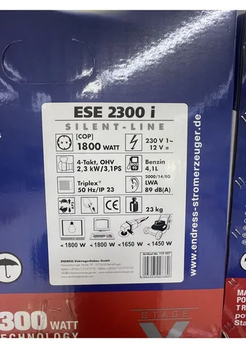 Endress® Benzin-Stromerzeuger 